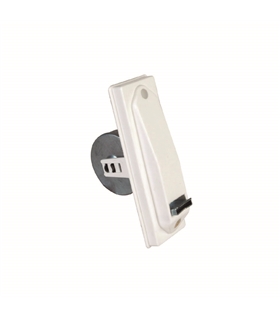 Enrolador estore embutir plastico branco grande 20325 AMIG - AMI1143