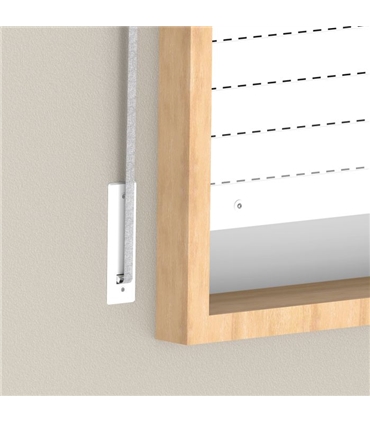 Enrolador estore embutir plastico branco grande 20325 AMIG #1 - AMI1143