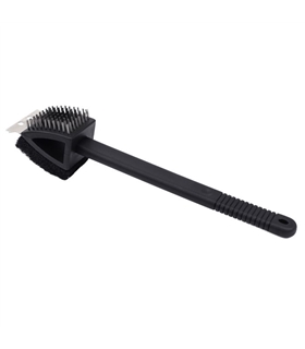 Escova limpeza p/churrasco 3em1 AM20 - 26012 - Amig - AMI1405