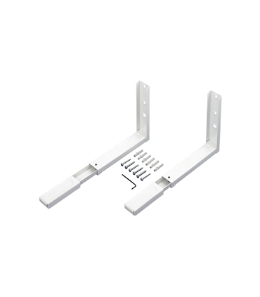 Suporte Microondas Branco  Ajustavel - 305-450mm - AMI1189