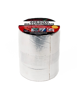 Banda imper. 10cm x 10mt - aluminio - AL61010 - CON4306